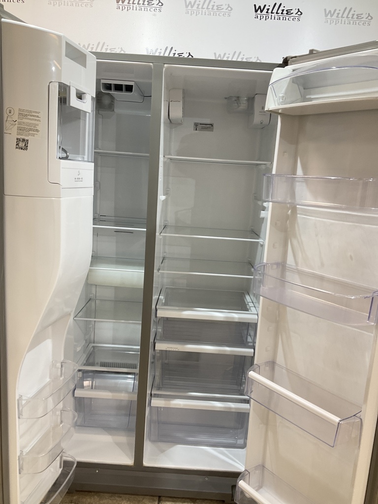Whirlpool Used Refrigerator Side by Side Counter Depth 36x69 (Stainless Steel) 