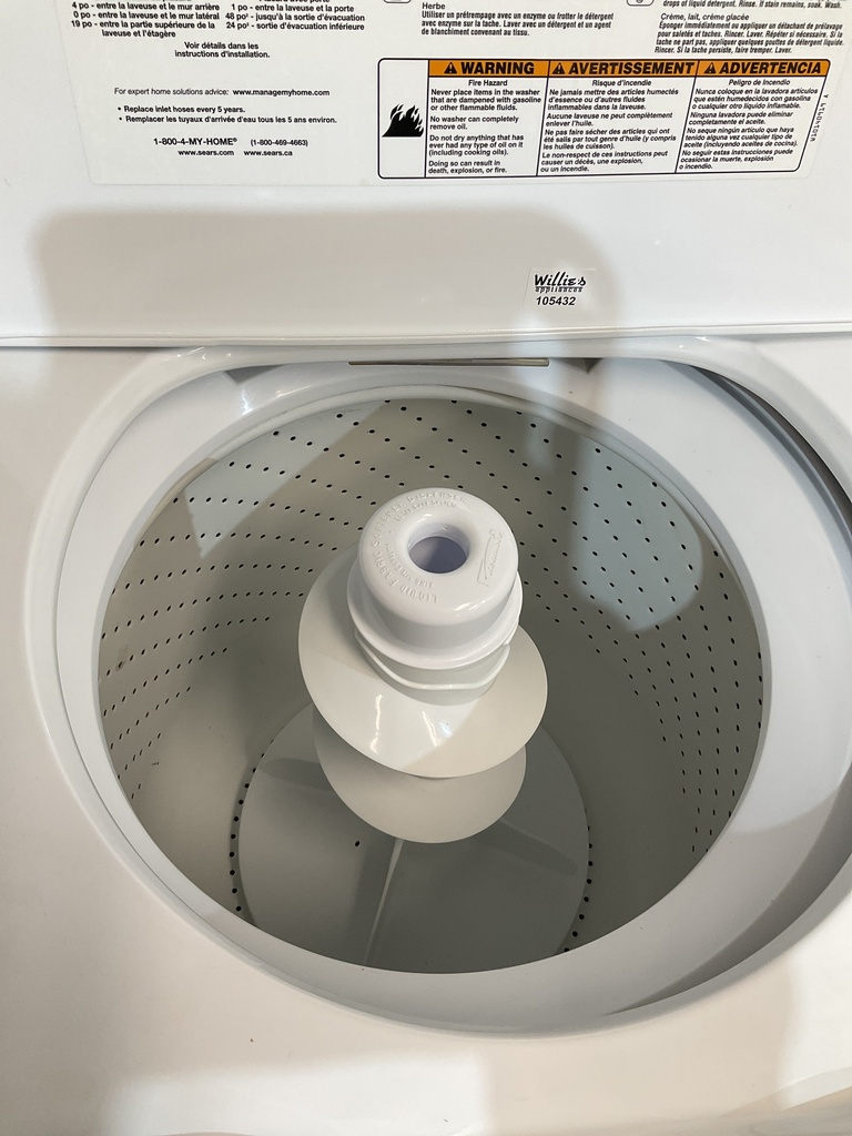 Kenmore Used Washer Top-load 27inches (white) 
