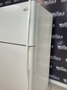 Ge Used Refrigerator Top and Bottom 33x67 1/2” (bisque) 