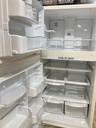 Ge Used Refrigerator Top and Bottom 33x67 1/2” (bisque) 