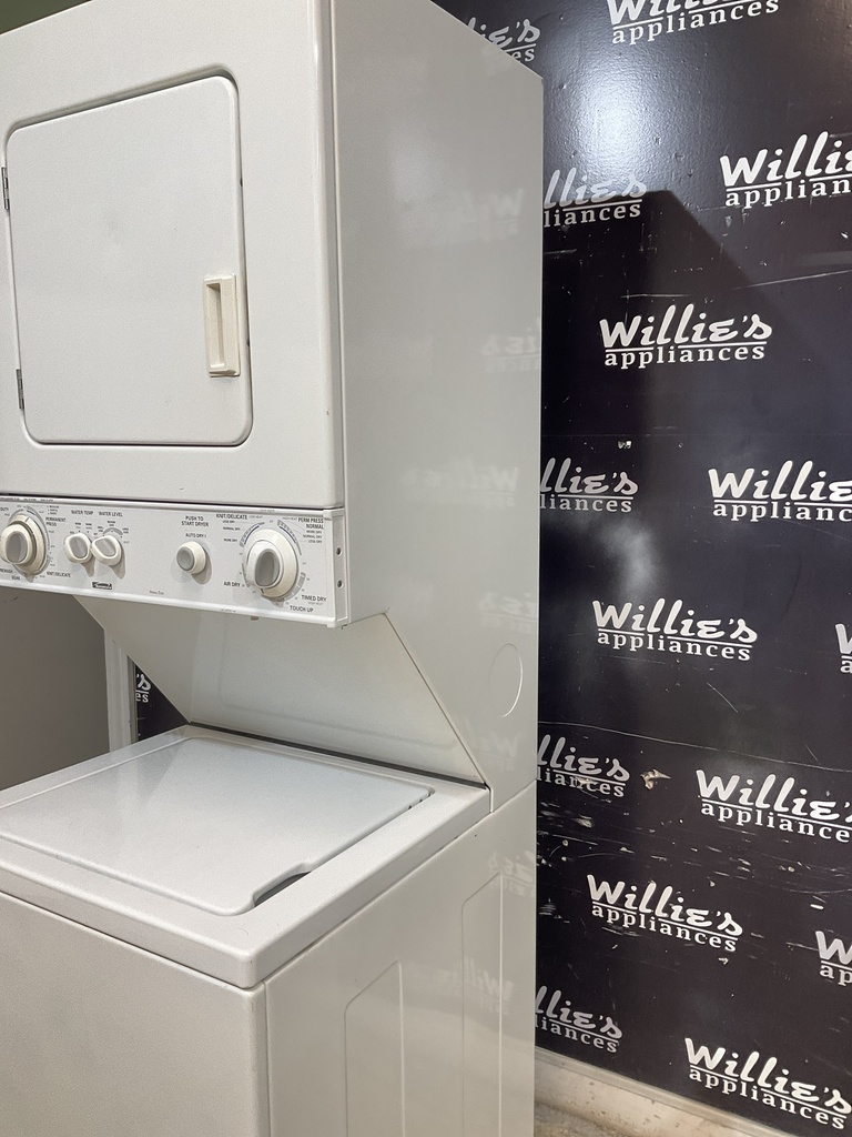 Kenmore Used Electric Unit Stackable 24x71 1/2” (White) 