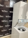 Whirlpool Used Electric Unit Stackable 220volts (30 AMP) 24x71 {no cord} (white)
