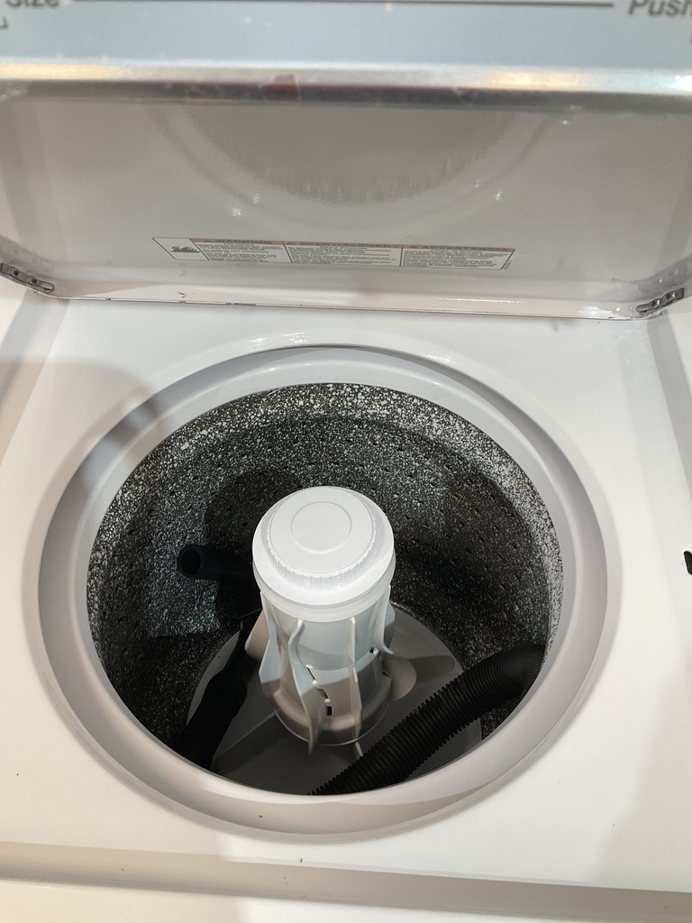 Whirlpool Used Electric Unit Stackable 220volts (30 AMP) 24x71 {no cord} (white)