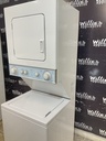 Whirlpool Used Electric Unit Stackable 220volts (30 AMP) 24x71 {no cord} (white)