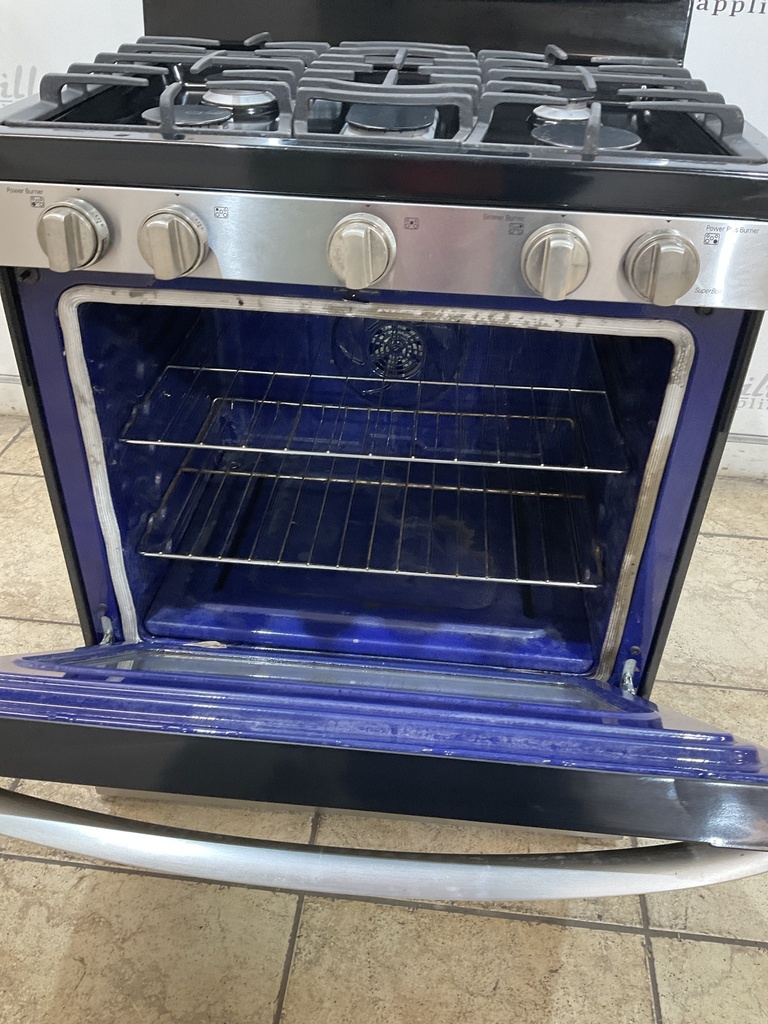 Lg Used Natural Gas Stove 30inches (Stainless Steel) 