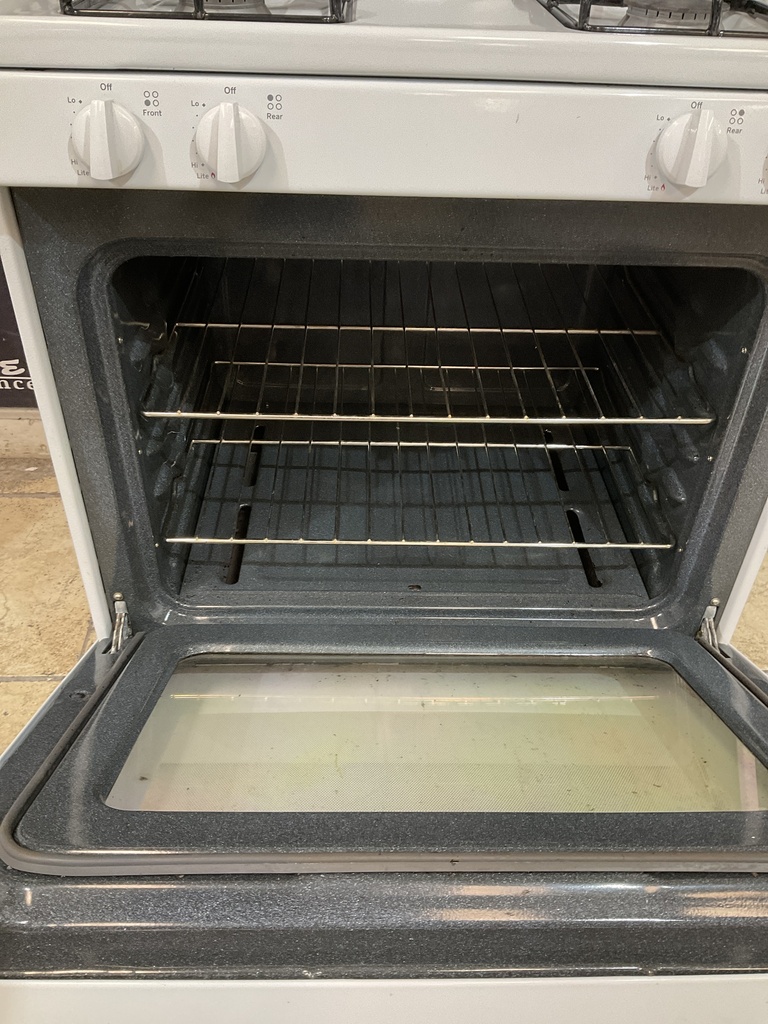 Ge Used Natural Gas Stove 30inches (White) 