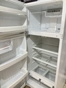 Ge Used Refrigerator Top and Bottom 28x67 1/2” (White) 