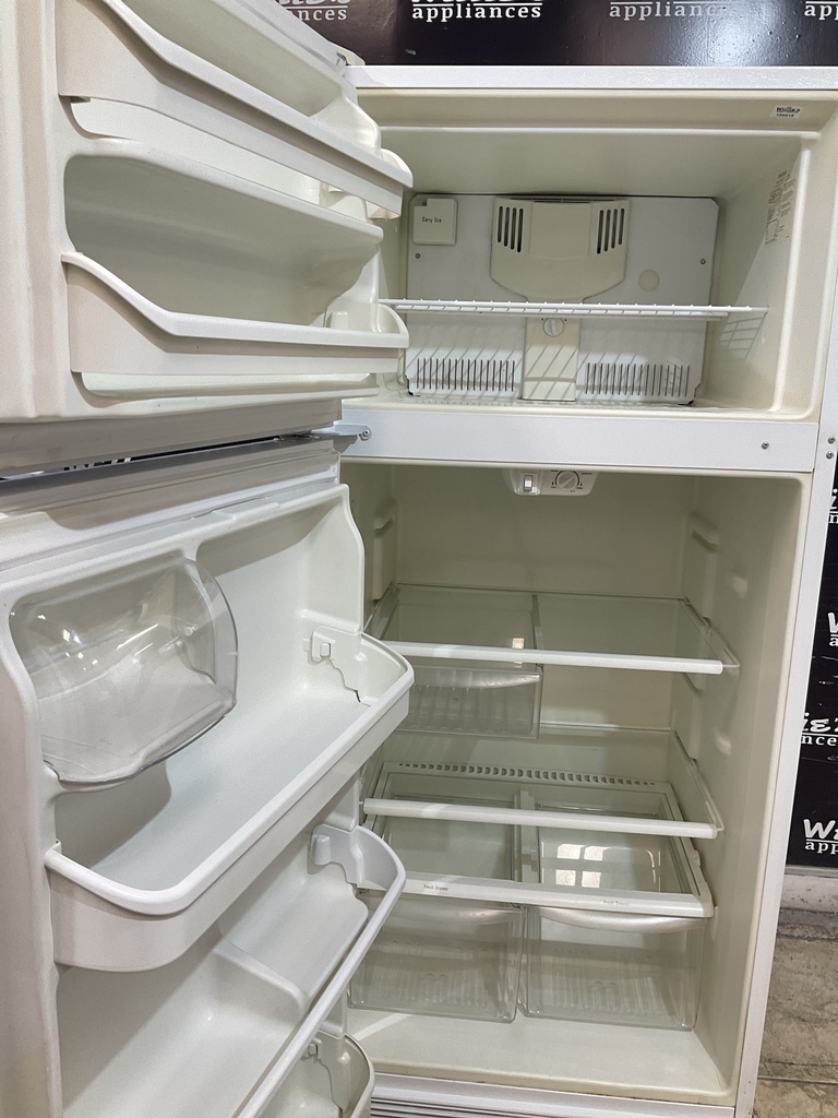 Frigidaire Used Refrigerator Top and Bottom 30x66 1/2” (White)