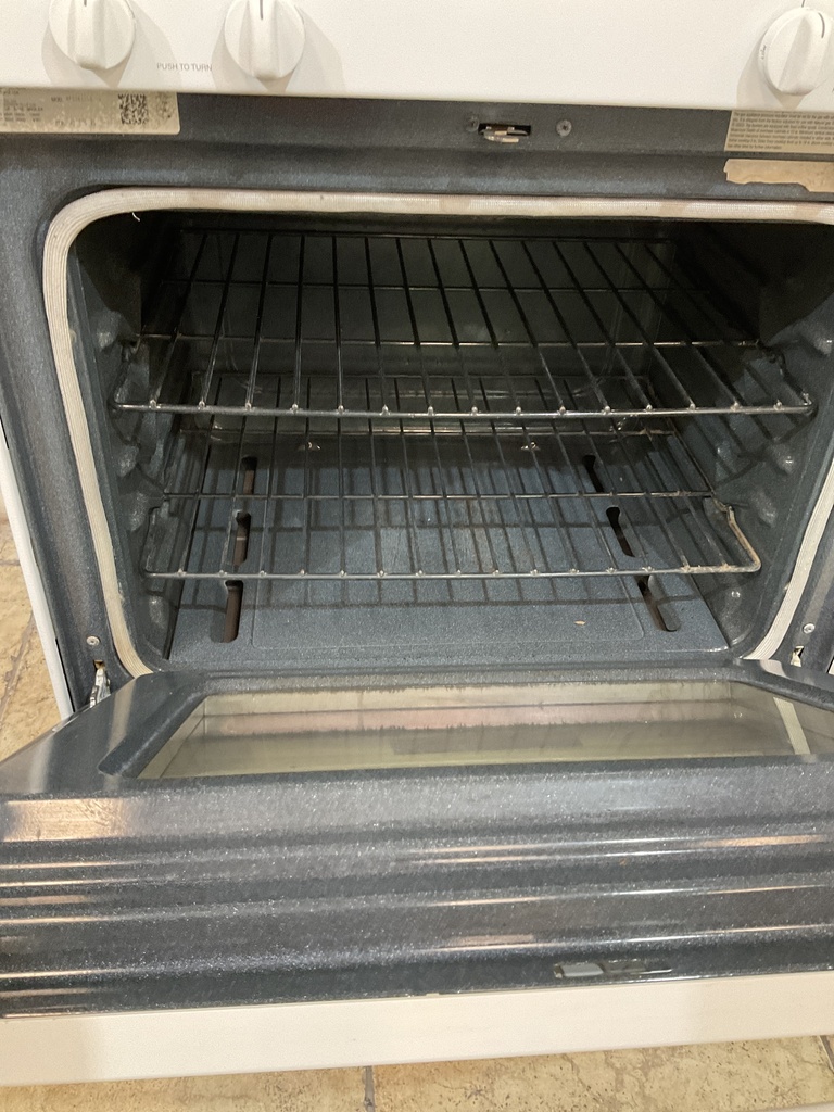 Whirlpool Used Natural Gas Stove 30inches (White)