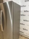 Whirlpool Used Refrigerator Side by Side Counter Depth 36x69 (Stainless Steel) 
