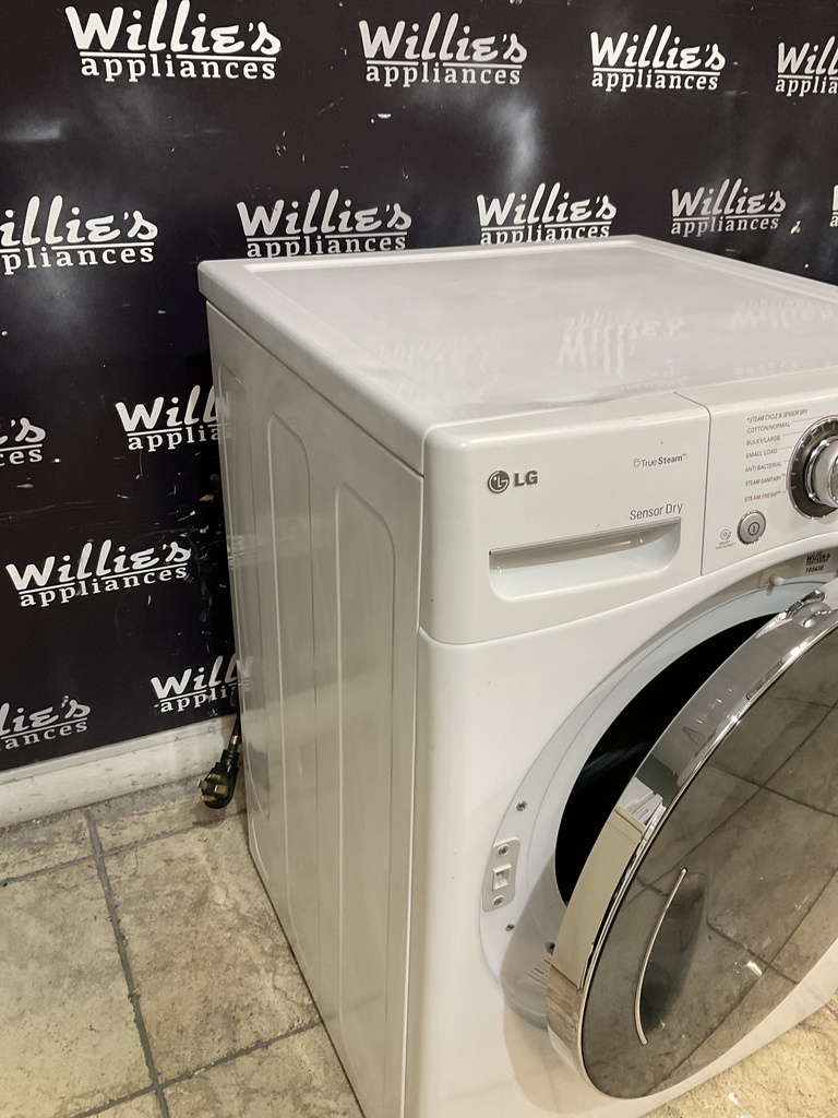 Lg Used Electric Dryer 220volts (30 AMP) 27inches {4 prong} (White) 