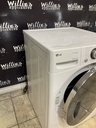 Lg Used Electric Dryer 220volts (30 AMP) 27inches {4 prong} (White) 