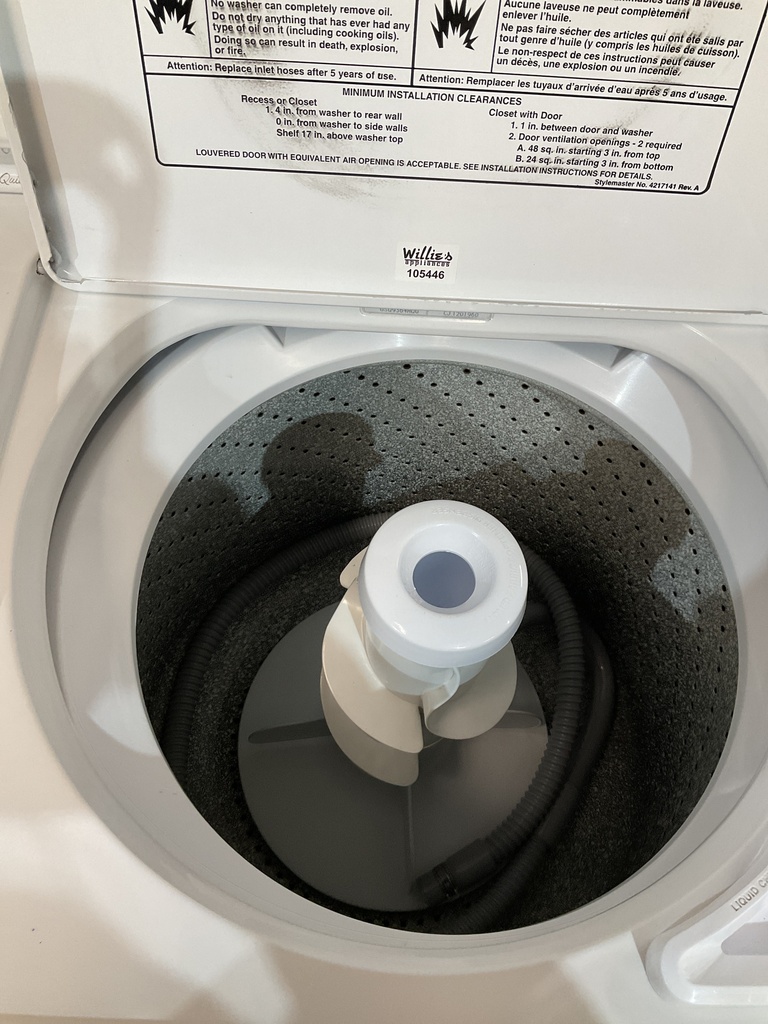 Whirlpool Used Washer Top-load 27inches (White) 