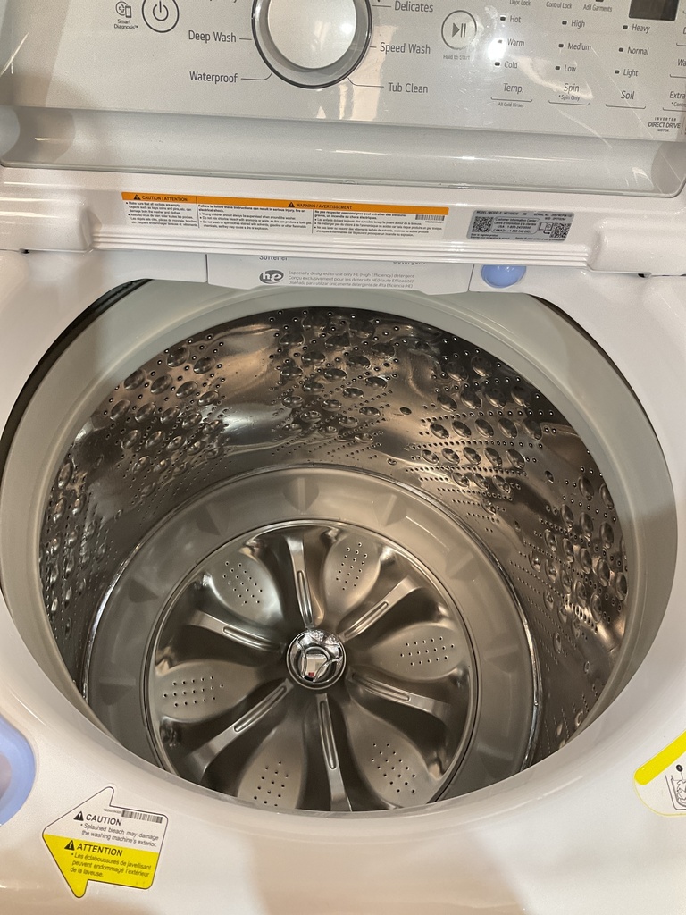 Lg Used Washer Top-load 27inches (white) 