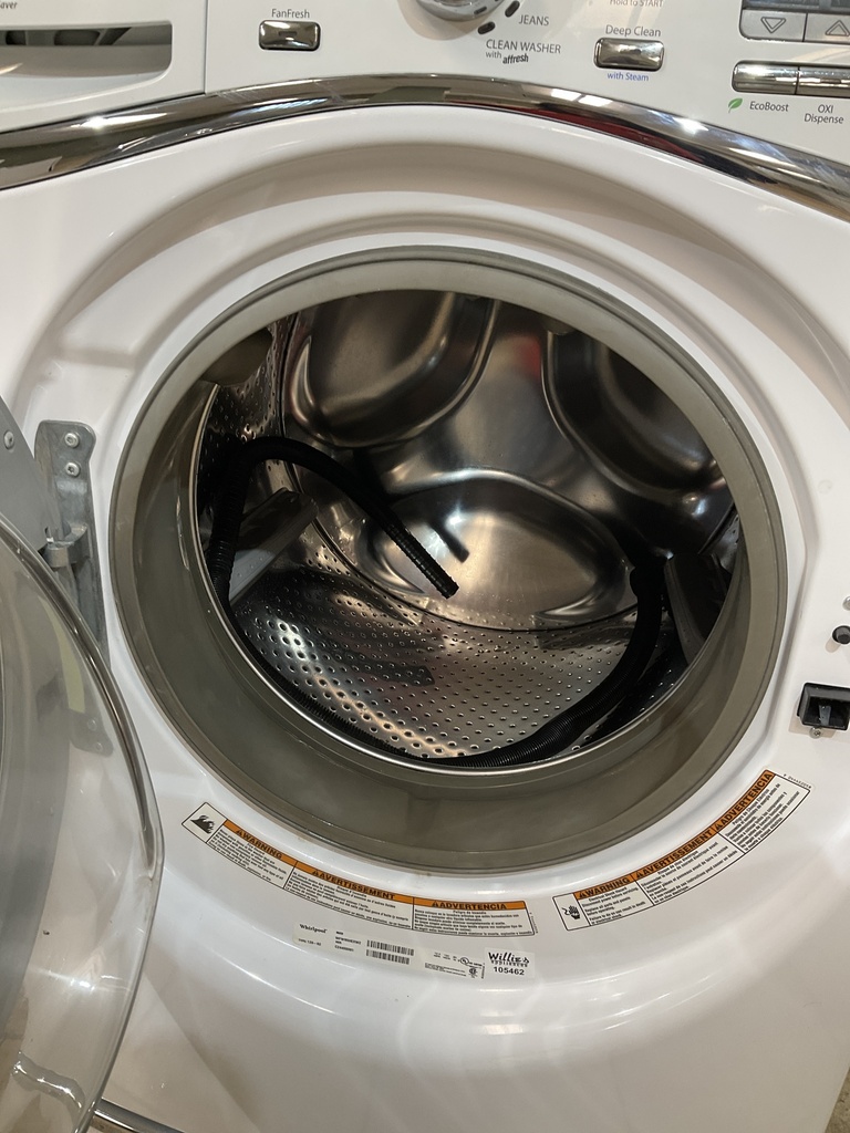 Whirlpool Used Washer Front- load 27inches (White)