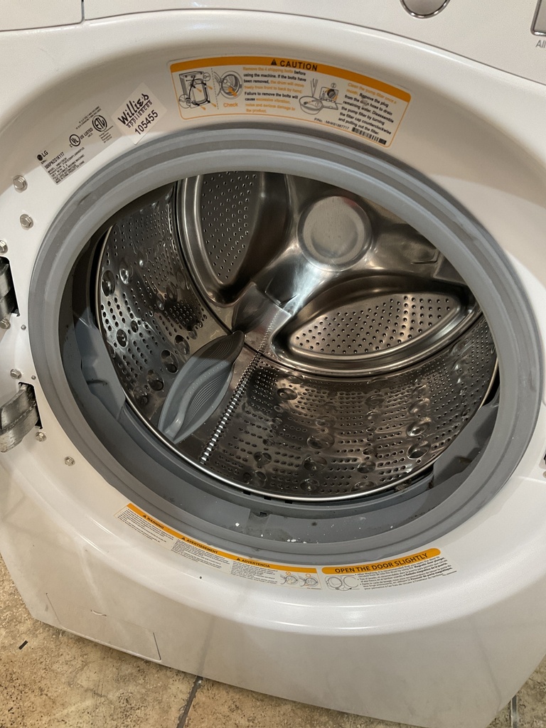 Lg Used Washer Front-load 27inches (White) 