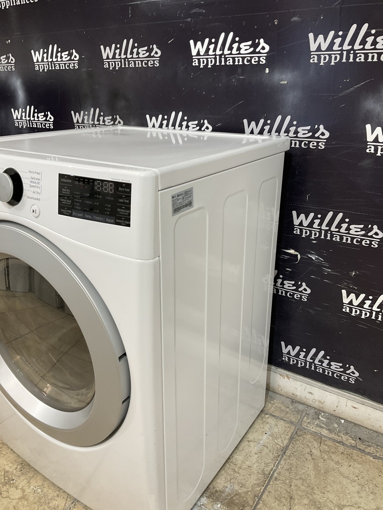 Lg Used Natural Gas Dryer 27inches (white) 