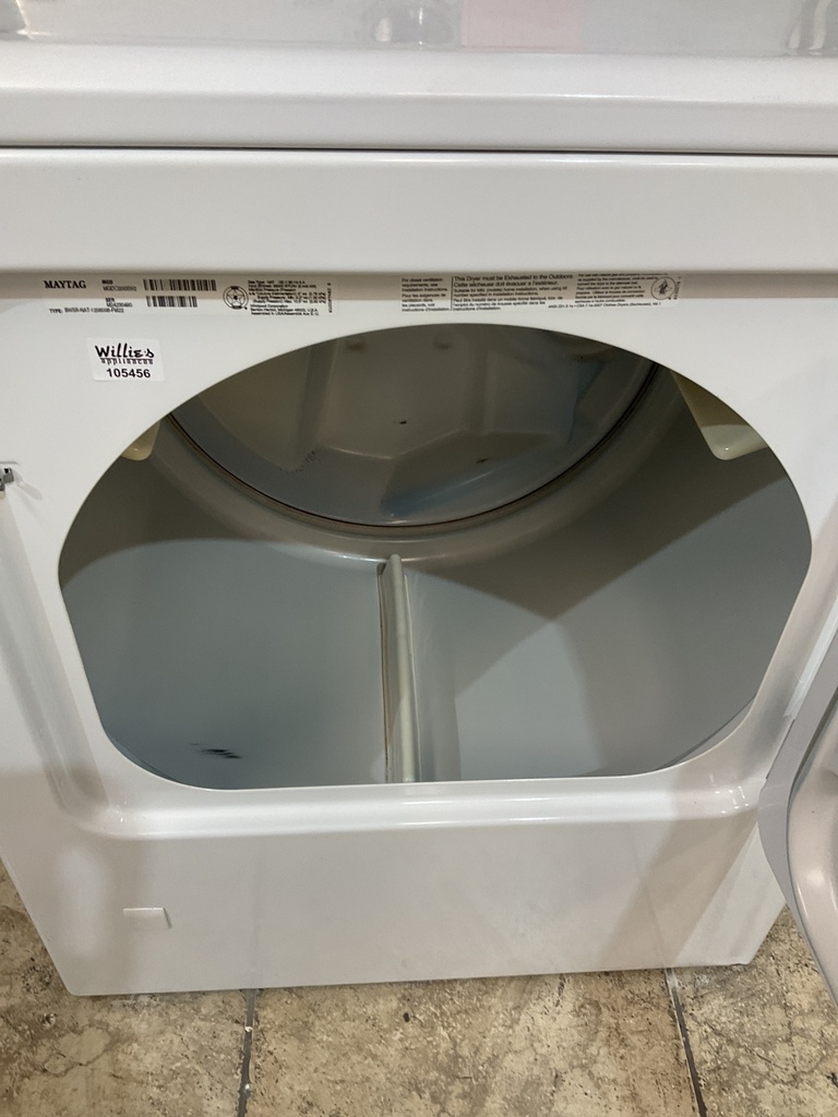 Maytag Used Natural Gas Dryer 29inches (white) 