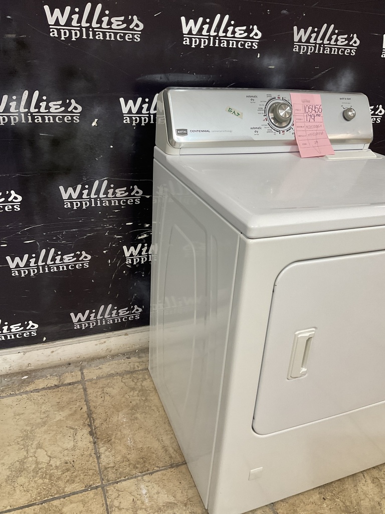 Maytag Used Natural Gas Dryer 29inches (white) 