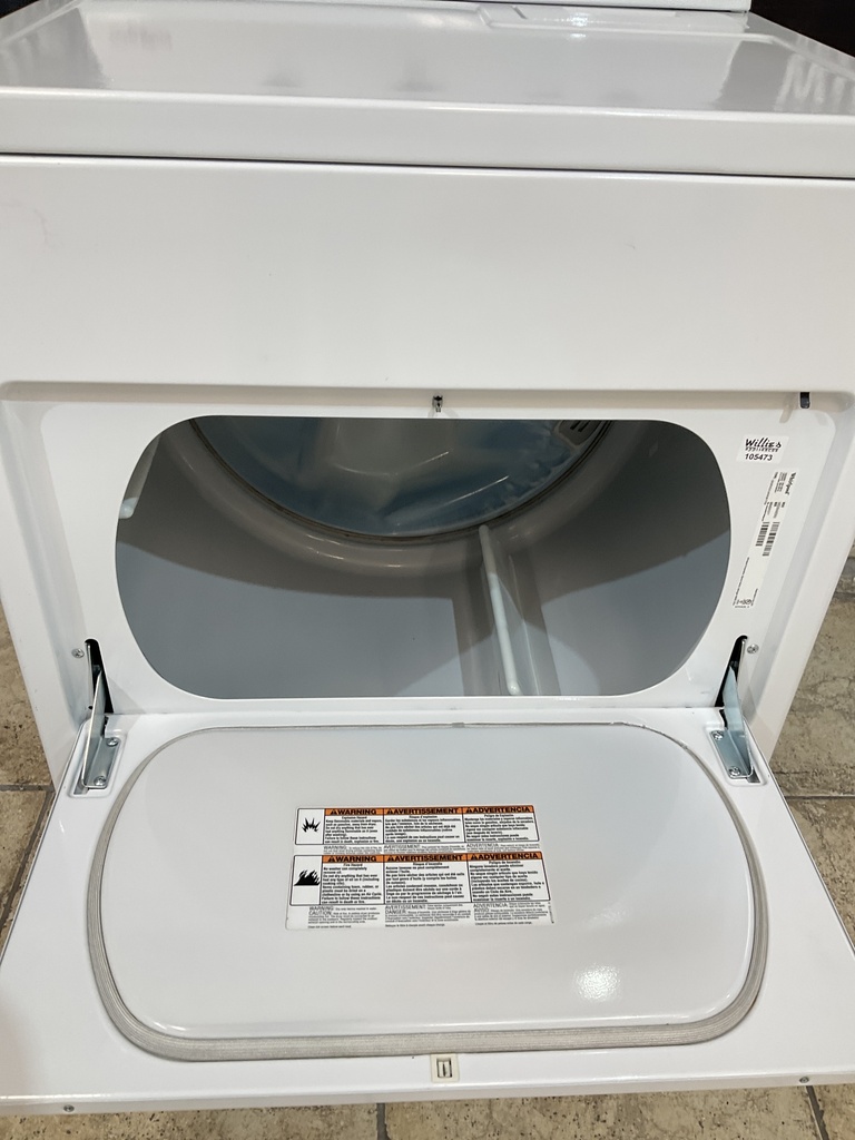 Whirlpool Used Electric Dryer 220volts (30 AMP) 29inches {4 prong} (white)