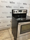 Whirlpool Used Electric Stove 220volts (40/50 AMP) 30inches {no cord} (Stainless Steel) 