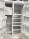 Whirlpool Used Refrigerator Side by Side 36x69 1/2” (White) 