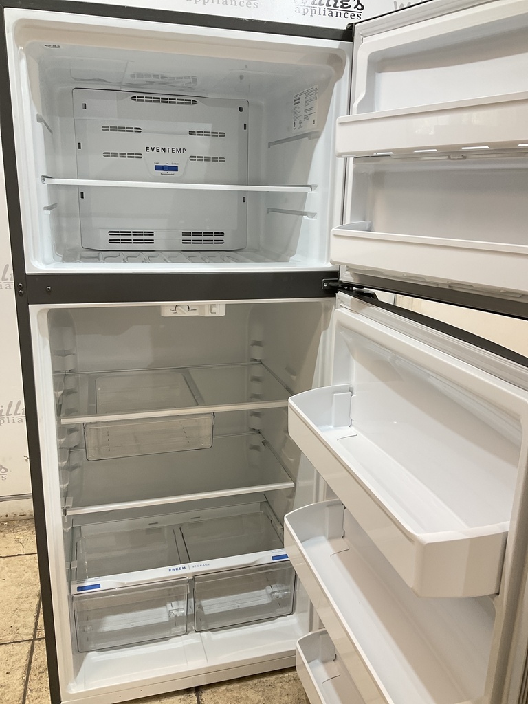 Frigidaire Used Refrigerator Top and Bottom 30x66 (Stainless Steel)