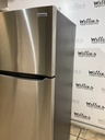 Frigidaire Used Refrigerator Top and Bottom 30x66 (Stainless Steel)