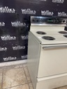 Hotpoint Used Electric Stove 220volts (40/50 AMP) 30inches {no cord} (Bisque/Black) 