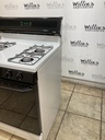 Hotpoint Used Natural Gas Stove 30inches (White/Black)