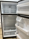 Ge Used Refrigerator Top and Bottom 28x64 1/2” (black) 
