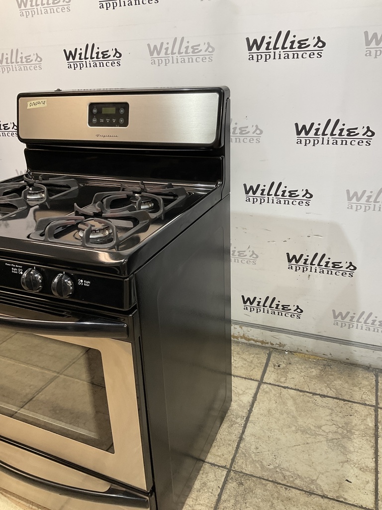 Frigidaire Used Gas Propane Stove 30inches (Stainless Steel) 