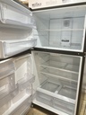 Ge Used Refrigerator Top and Bottom 32 1/2” x 66” (Stainless Steel) 