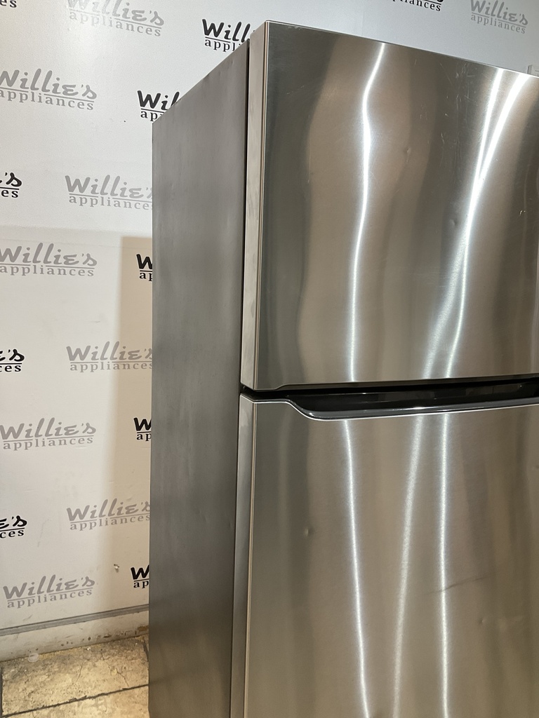 Frigidaire Used Refrigerator Top and Bottom 30x66 (Stainless Steel) 