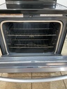 Whirlpool Used Electric Stove 220volts (40/50 AMP) 30inches {no cord} (Stainless Steel) 