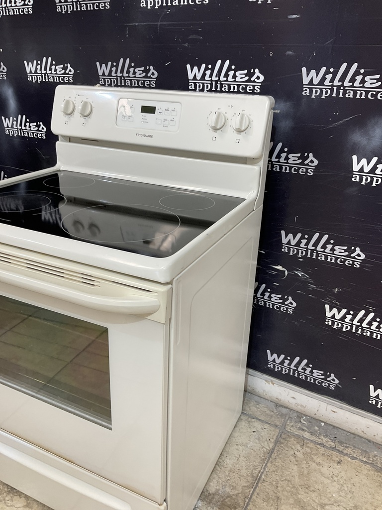 Frigidaire Used Electric Stove 220volts (40/50 AMP) 30inches {no cord} (Bisque) 