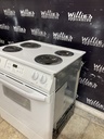 Frigidaire Used Electric Stove 220volts (40/50 AMP) 30inches {4 prong} (White)