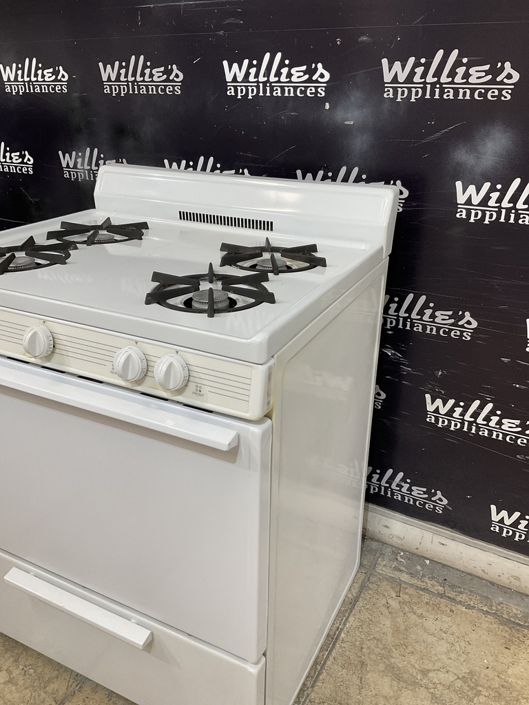 Premier Used Natural Gas Stove 30inches (white) 