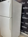 Whirlpool Used Refrigerator Top and Bottom 30x66 (White) 