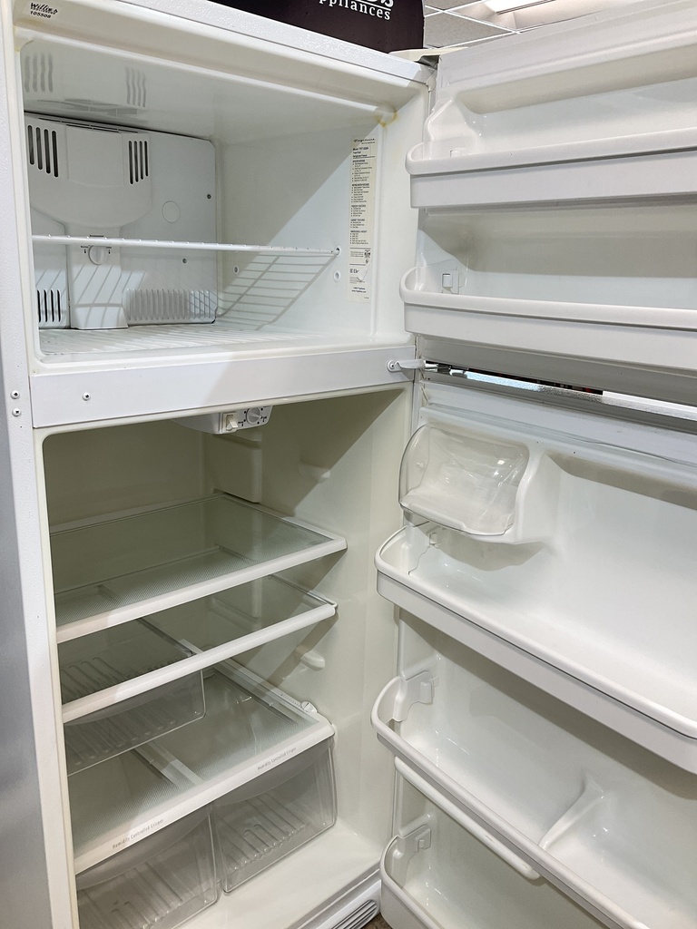 Frigidaire Used Refrigerator Top and Bottom 30x66 1/2” (White) 
