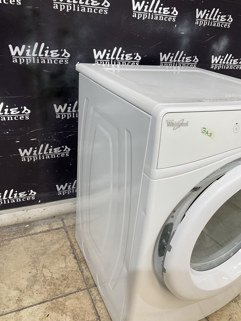 Whirlpool Used Natural Gas Dryer 27inches (white)