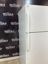 Ge Used Refrigerator Top and Bottom 28x61 1/2” (White)