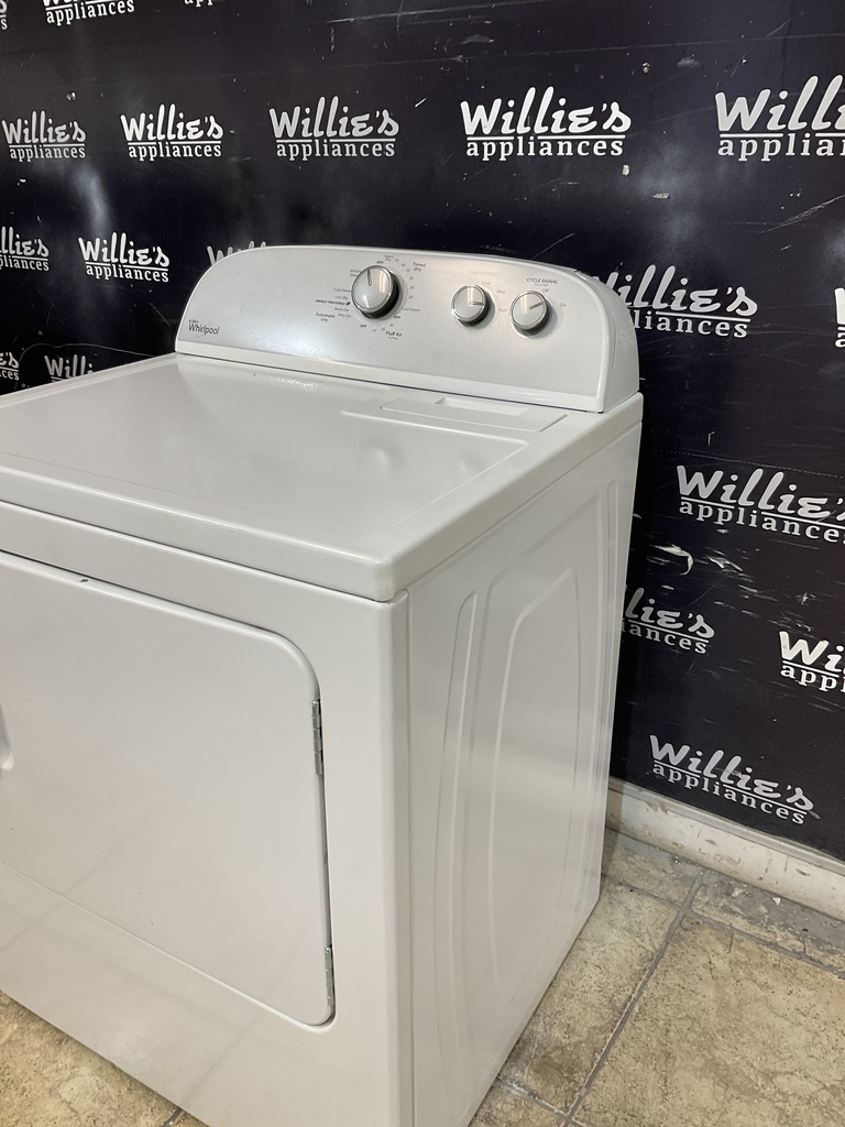 Whirlpool Used Electric Dryer 220volts (30 AMP) 29inches {3 prong} (white) 