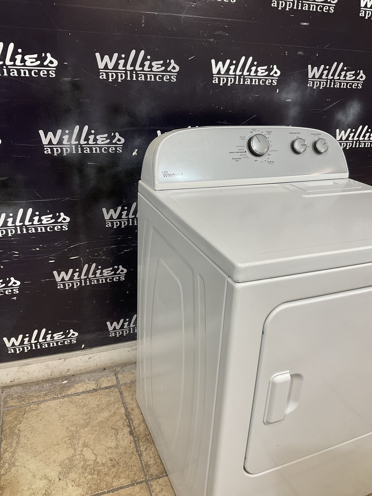 Whirlpool Used Electric Dryer 220volts (30 AMP) 29inches {3 prong} (white) 