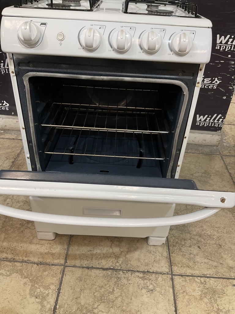 Summit Used Natural Gas Stove 24inches (White) 