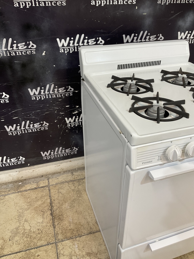 Premier Used Natural Gas Stove 24inches (White) 