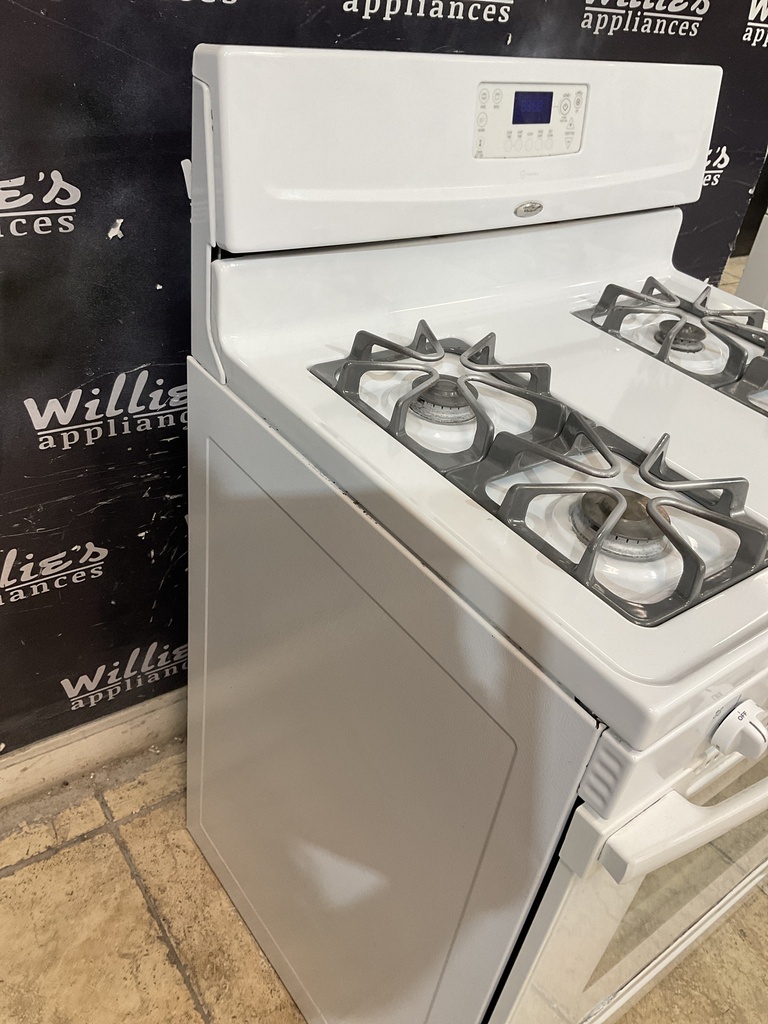 Whirlpool Used Natural Gas Stove 30inches (White) 