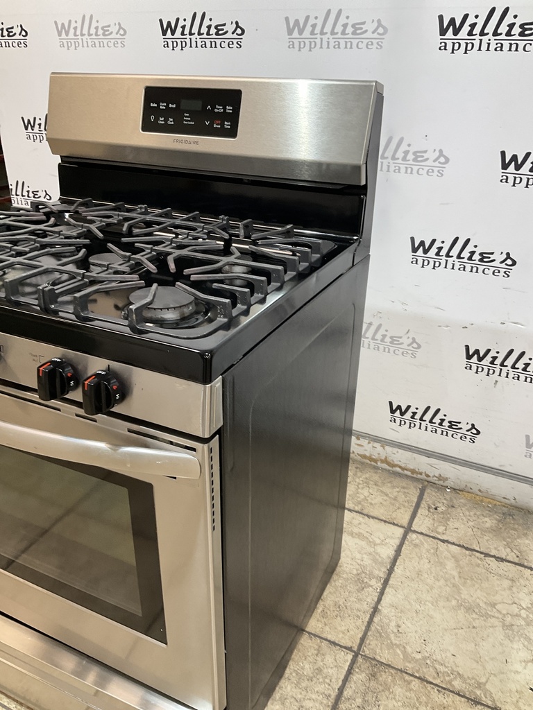 Frigidaire Used Natural Gas Stove 30inches (Stainless Steel) 