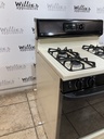 Ge Used Natural Gas Stove 30inches (bisque/black) 
