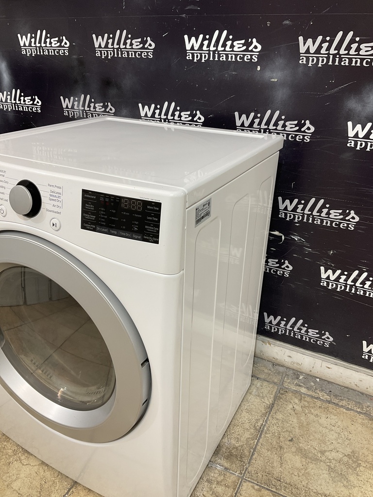 Lg Used Electric Dryer 220volts (30 AMP) 27inches {3 prong} (White) 